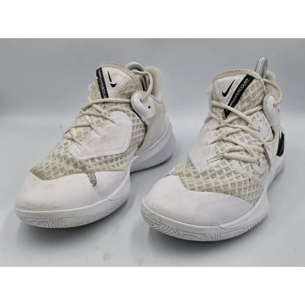 Nike Zoom Hyperspeed Court Volleyball Shoes White Black CI2964-100 Womens 6.5